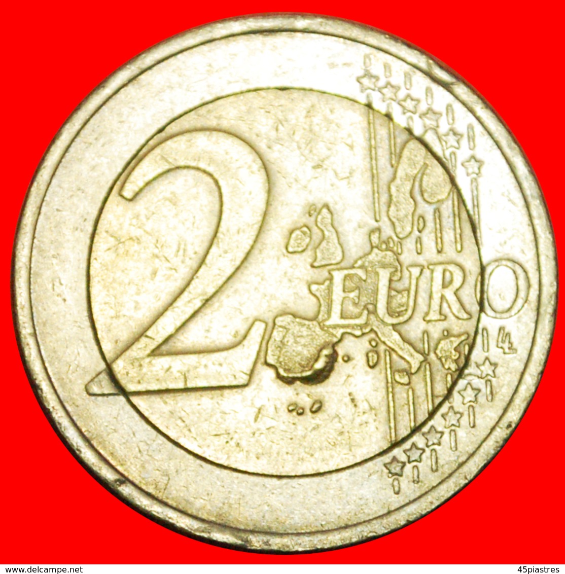 + CATALONIA PHALLIC TYPE (2002-2006): AUSTRIA ★ 2 EURO 2002! LOW START ★ NO RESERVE! - Abarten Und Kuriositäten