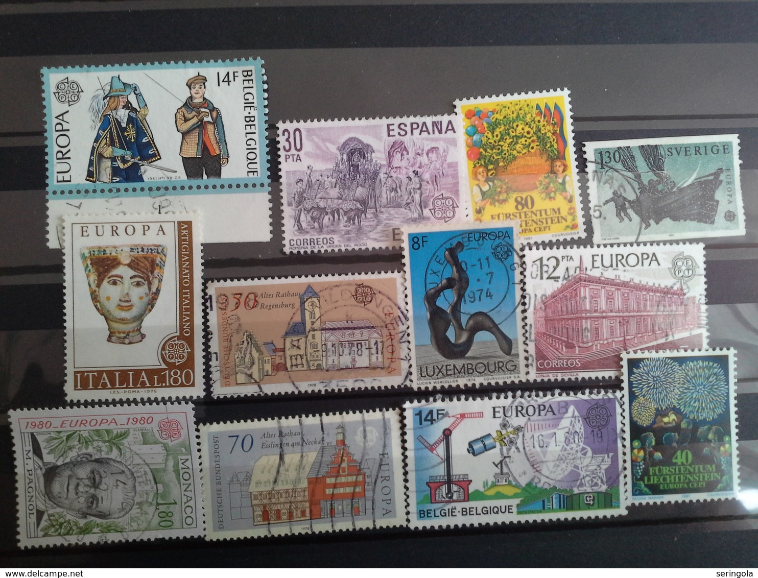 Lot  Stamps " EUROPA" - Sammlungen (ohne Album)