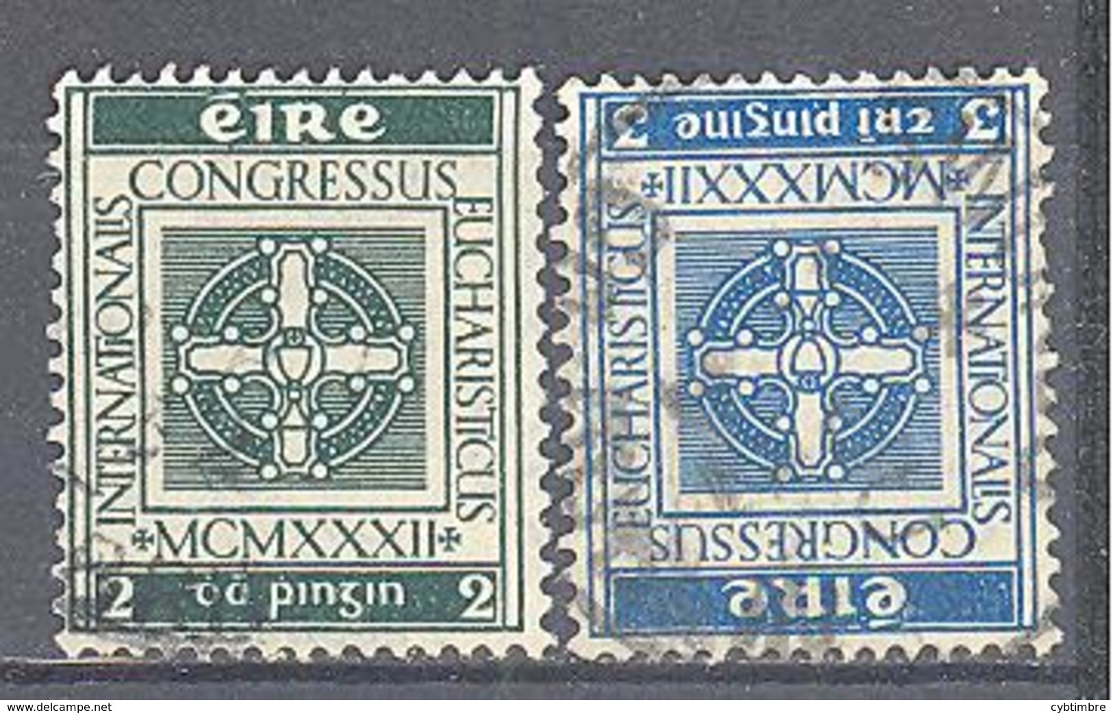 Irlande: Yvert N° 60/61°; Cote 8.00€ - Used Stamps