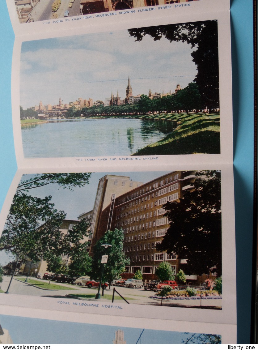 MELBOURNE City of the 1956 Olympic Games ( Letter Card / Nucolorvue - N° 2 Set ) Anno 19?? ( See / Voir / zie Photo ) !