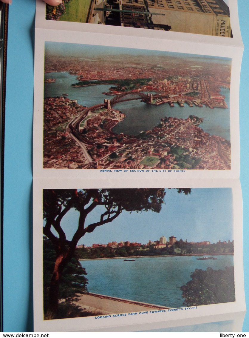 A Souvenir of Beautiful SYDNEY > 14 views ( Letter Card / Nucolorvue Set N° 2 ) Anno 19?? ( See / Voir / zie Photo ) !