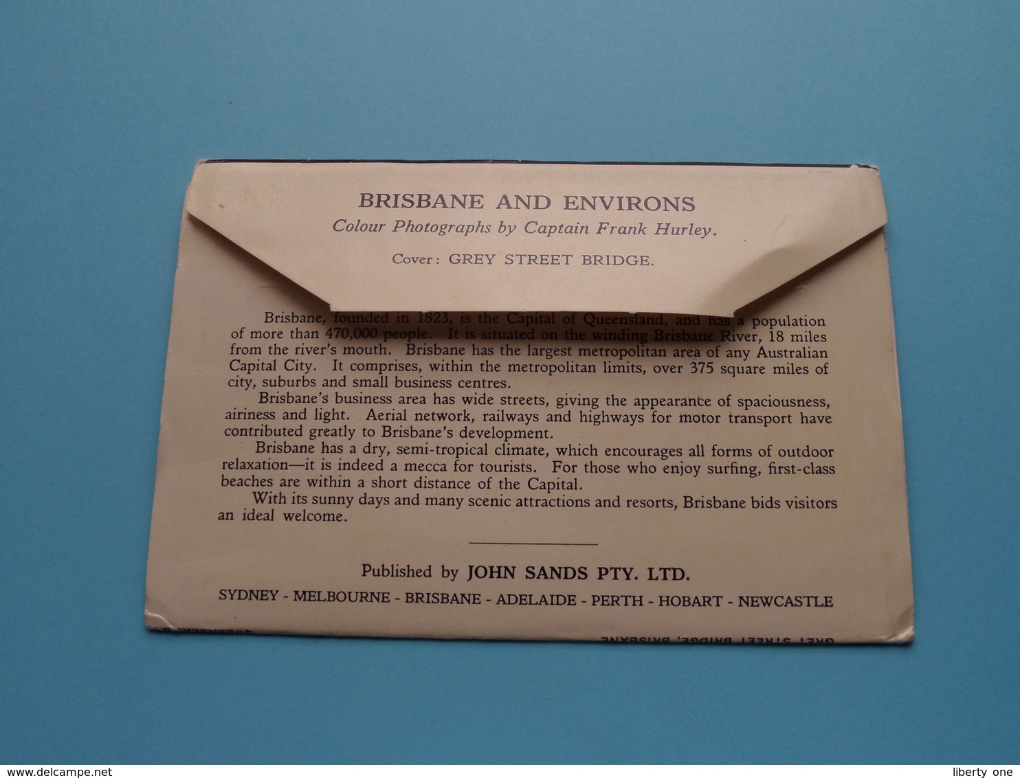 BRISBANE and Environs - Frank Hurley ( Letter Card / John Sands ) Anno 19?? ( See / Voir / zie Photo ) !