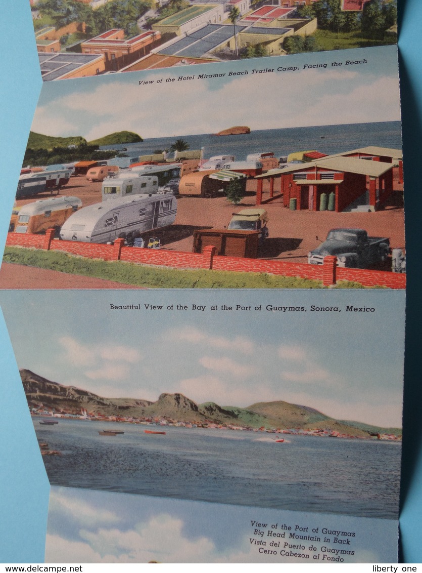 Souvenir of GUAYMAS, SONORA and Hotel MIRAMAR BEACH ( Letter Card / Teich & C° ) Anno 19?? ( See / Voir / zie Photo ) !