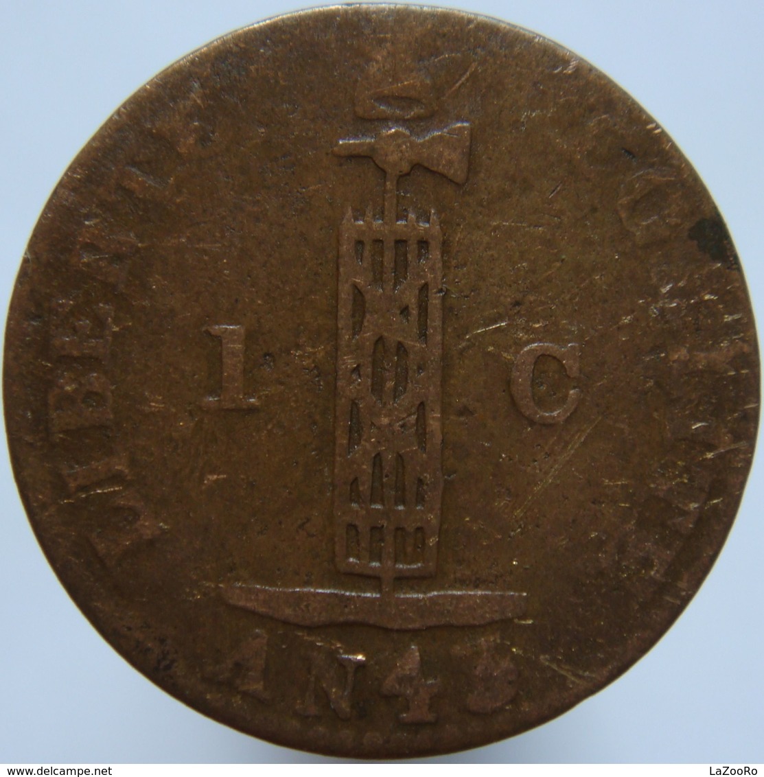 Haiti 1 Centime 1846 F - Haiti