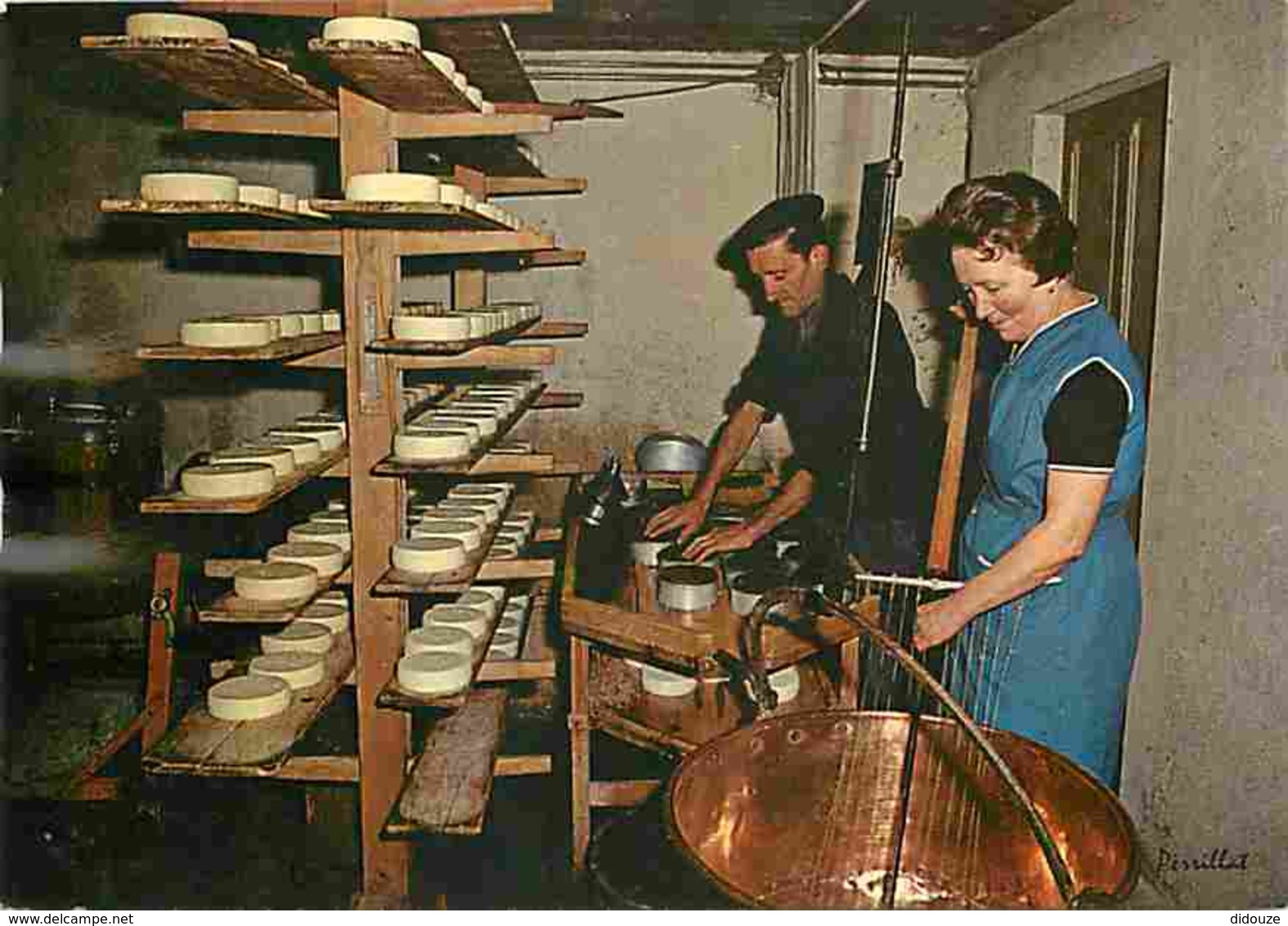 74 - Haute Savoie - Le Reblochon - Fabrication - Caille De Lait - Moulage - Séchoir - Fromagerie - Fromages - Voir Scans - Autres & Non Classés