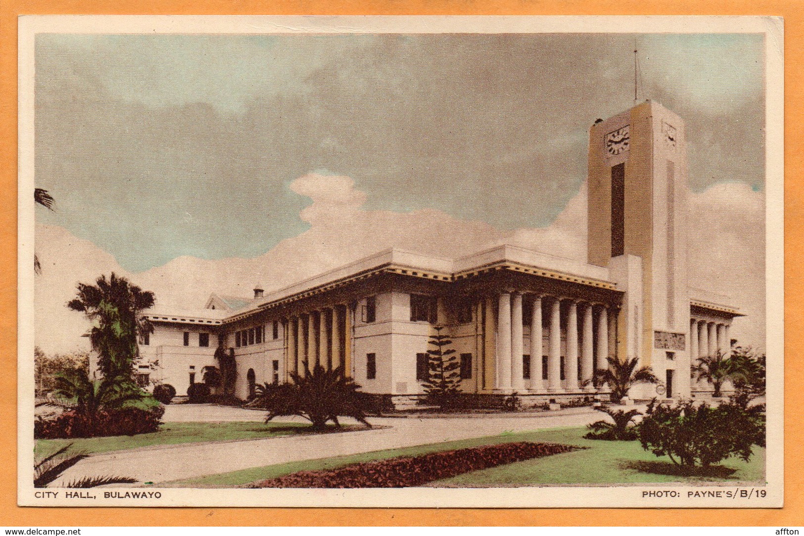 Bulawayo Southern Rhodesia 1952 Postcard - Zimbabwe