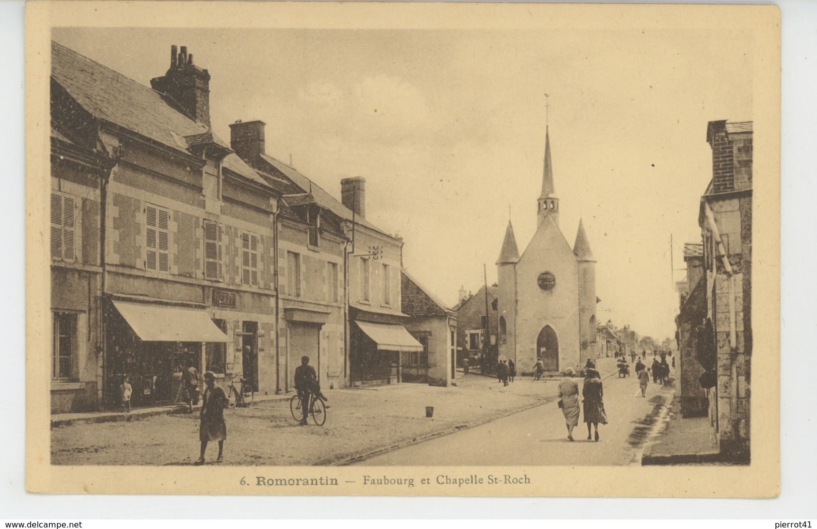 ROMORANTIN - Faubourg Et Chapelle Saint Roch - Romorantin