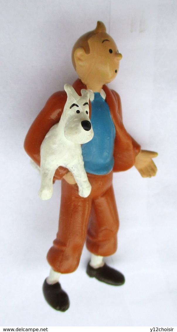 FIGURINE TINTIN ET MILOU HERGE CE 2 1994 TL PLASTOY - Tintin