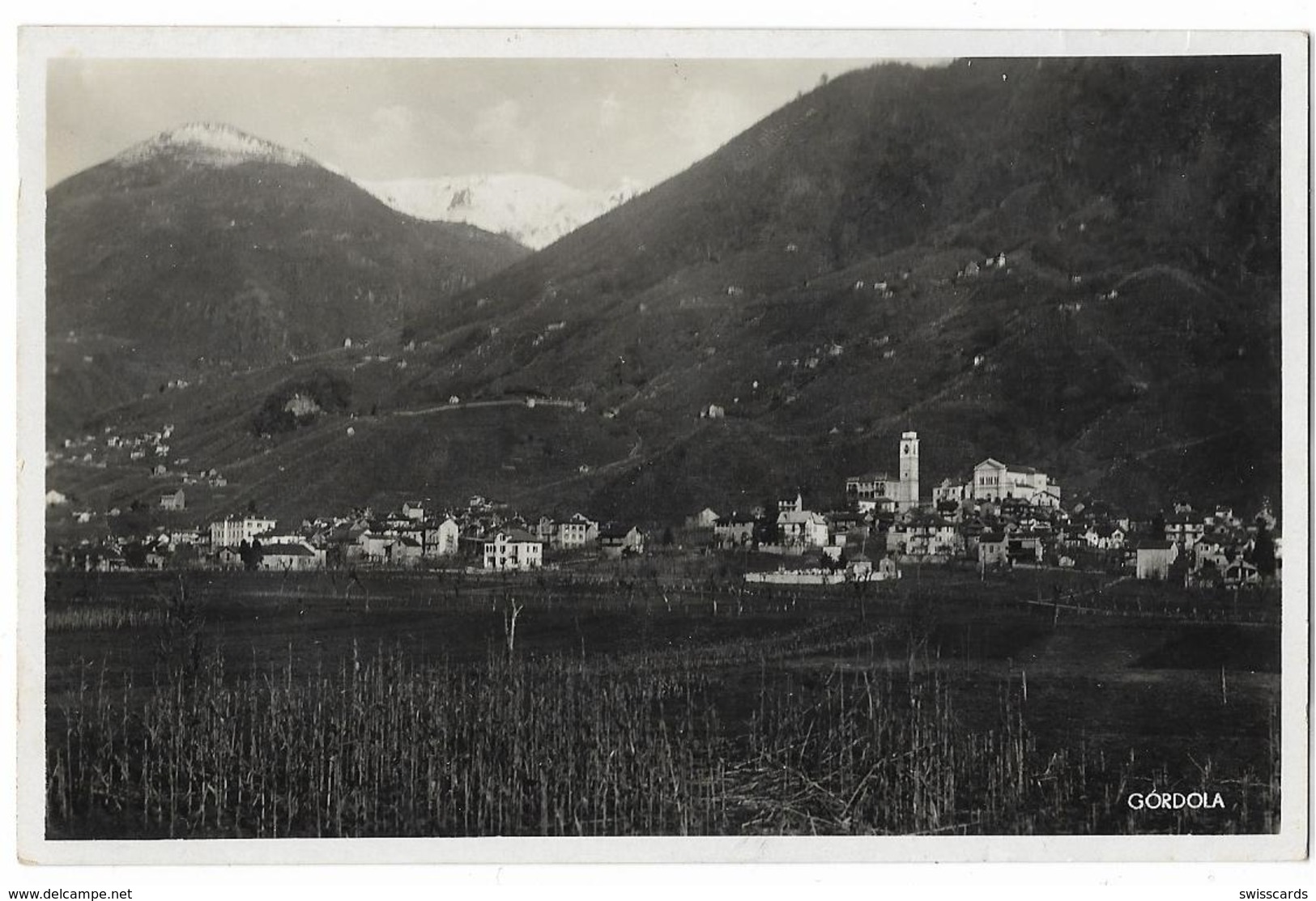 GORDOLA: Foto-AK ~1930 - Gordola