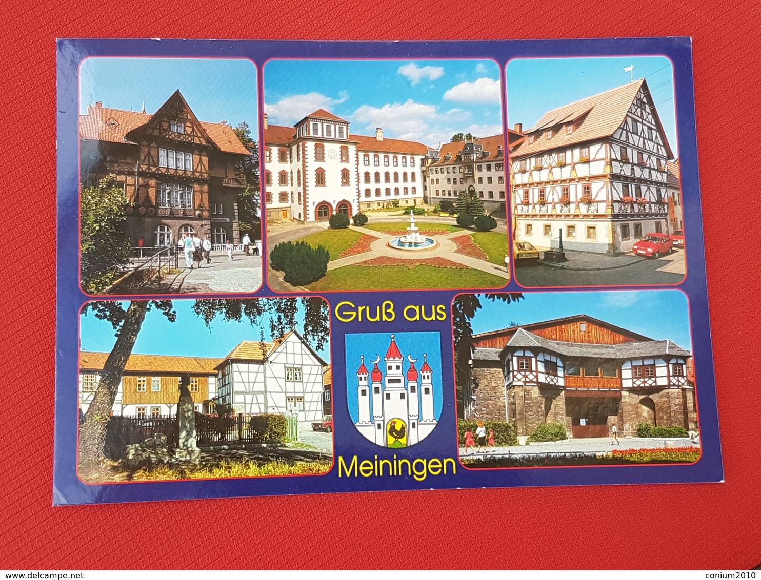 Meiningen, Mehrbild (gelaufen 1998), H25 - Meiningen