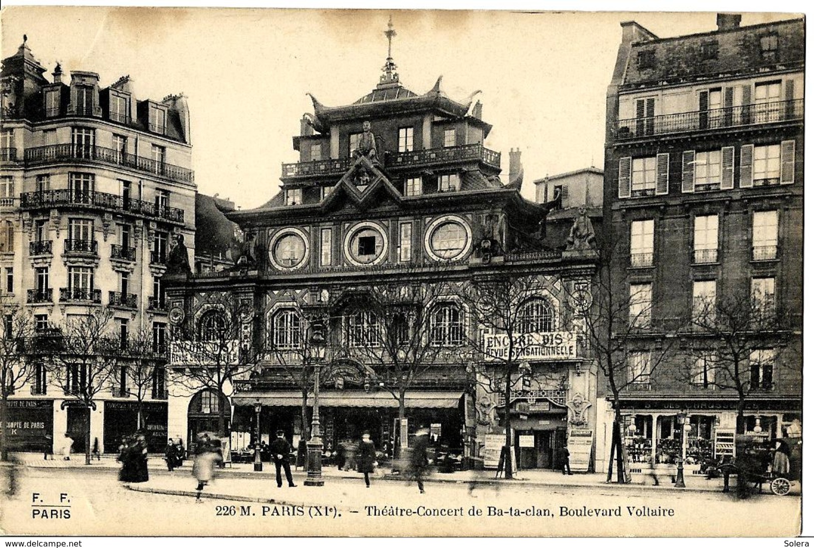 Paris XI - Theatr-Concert De Bataclan, Boulevard Voltaire - Otros & Sin Clasificación