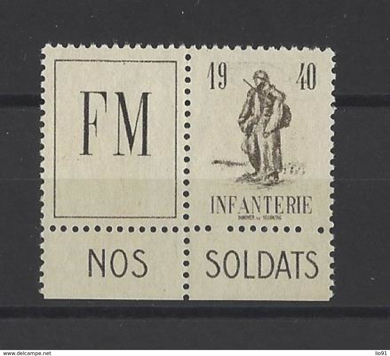 FRANCE.  YT  Franchise Militaire  N° 10A  Neuf **  1940 - Timbres De Franchise Militaire