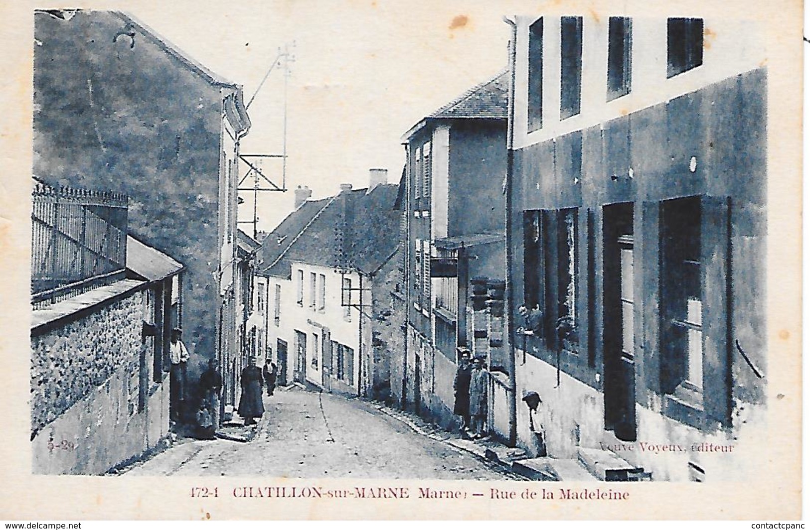 CHATILLON Sur MARNE  ( 51 )  - Rue De La Madeleine - Châtillon-sur-Marne