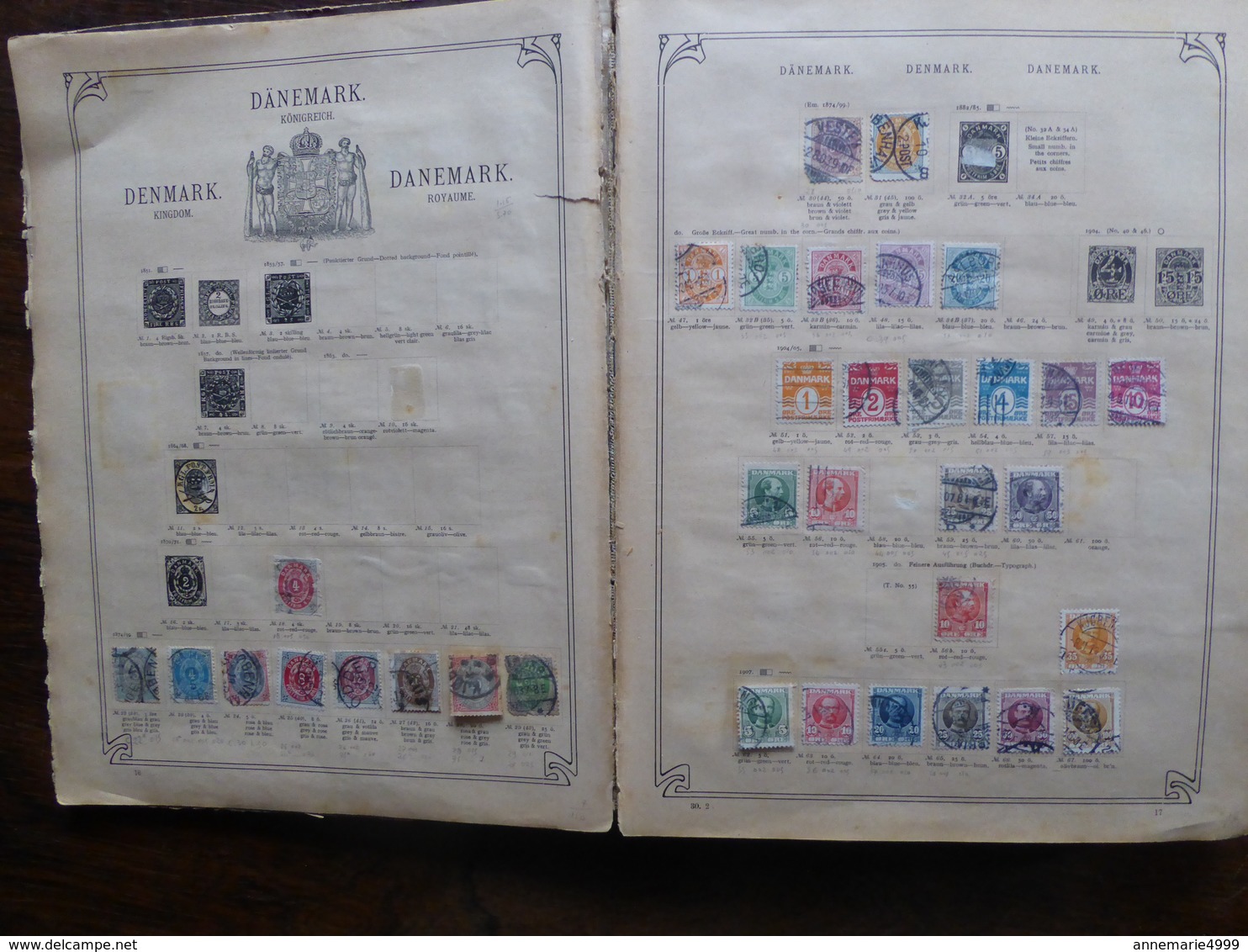 Vieil album collection Monde plusieurs milliers de timbres Voir tous les scans