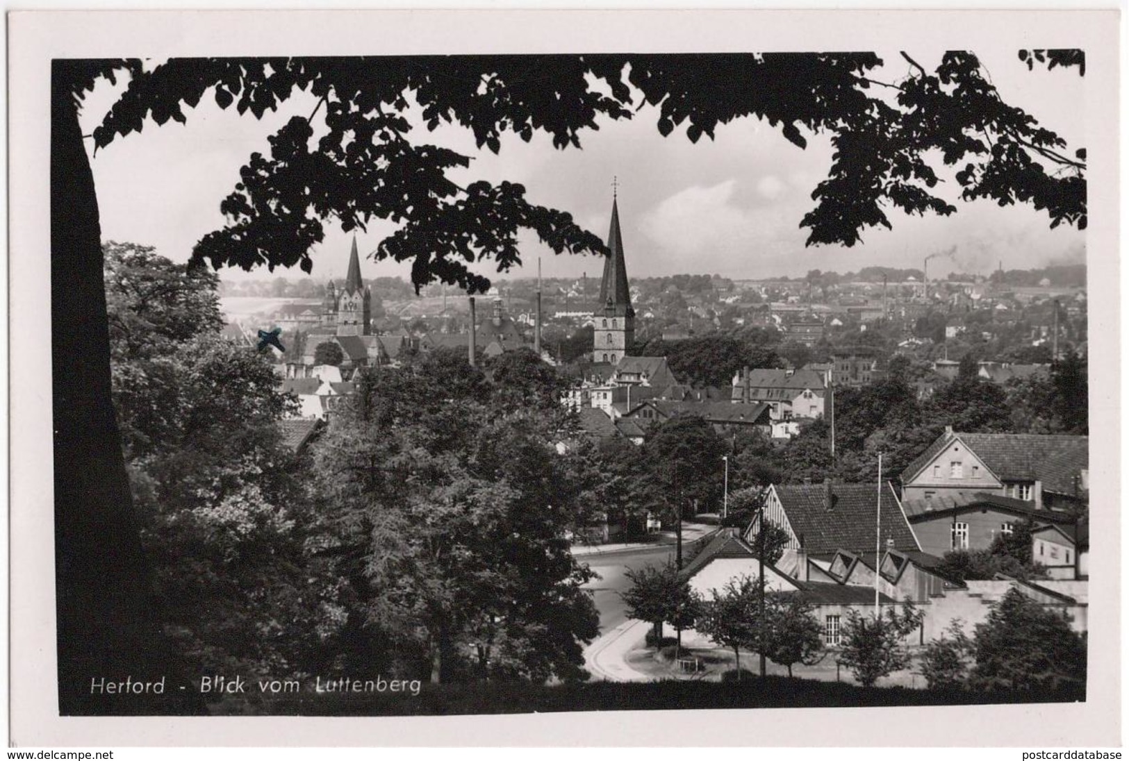 Herford - Blick Vom Luttenberg - Herford