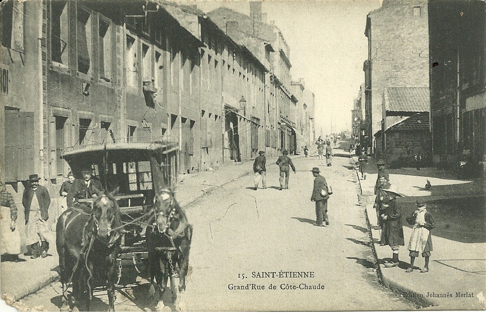 SAINT-ETIENNE -  Grand' Rue De Côte-Chaude - Saint Etienne