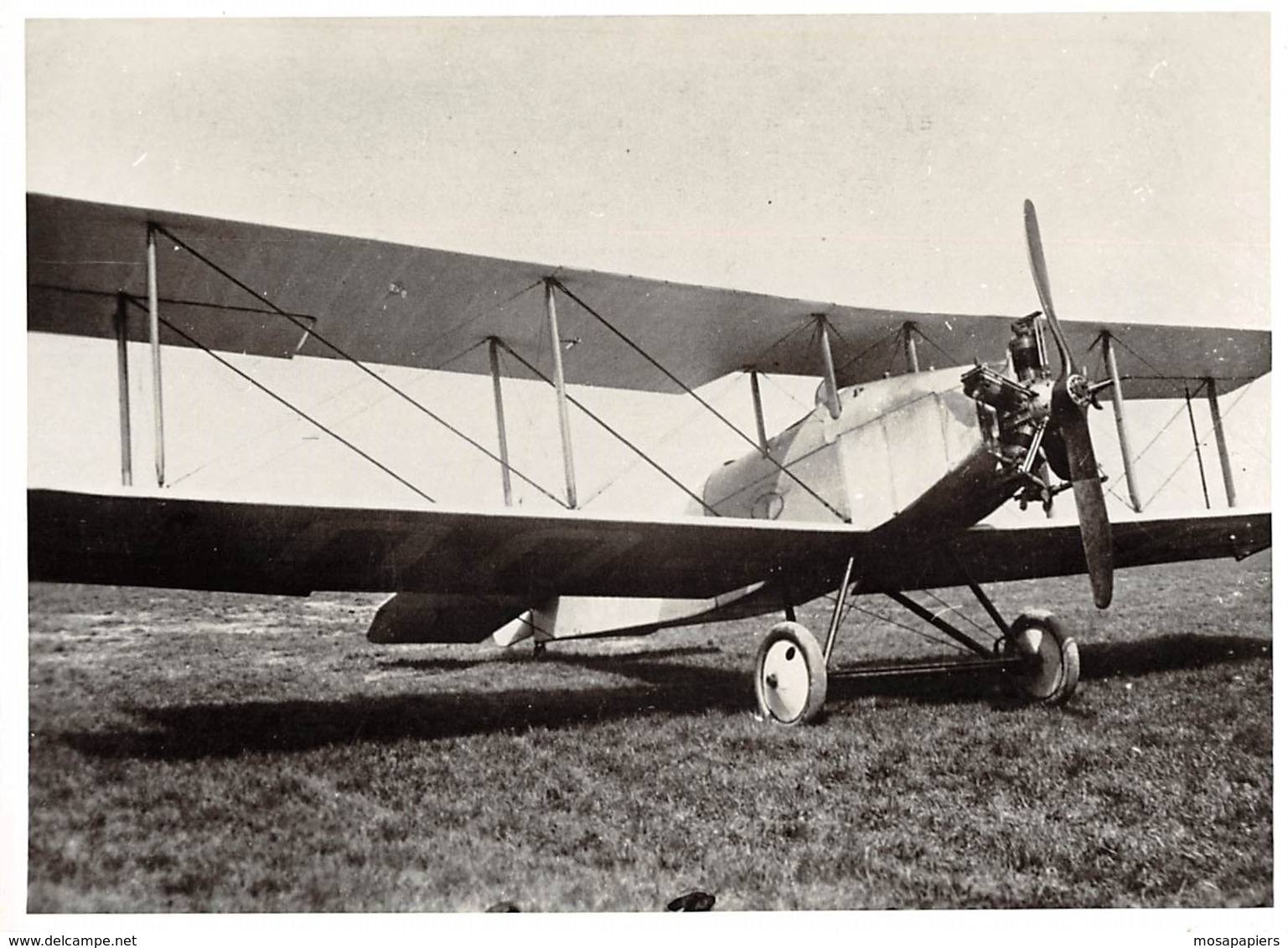 Avion - Biplan RENARD - Dim. 175 X 125 Mm. - Aviation