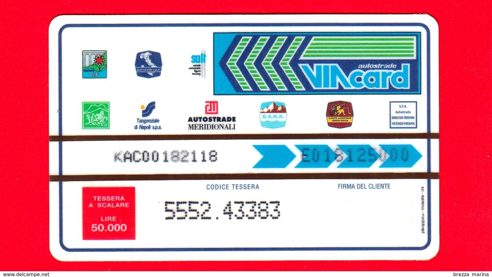 VIACARD - Serie Servizi - Www.autostrade.it, On The Net - Tessera N. 309 - 50.000 - Pik - 01.1998 - Altri & Non Classificati