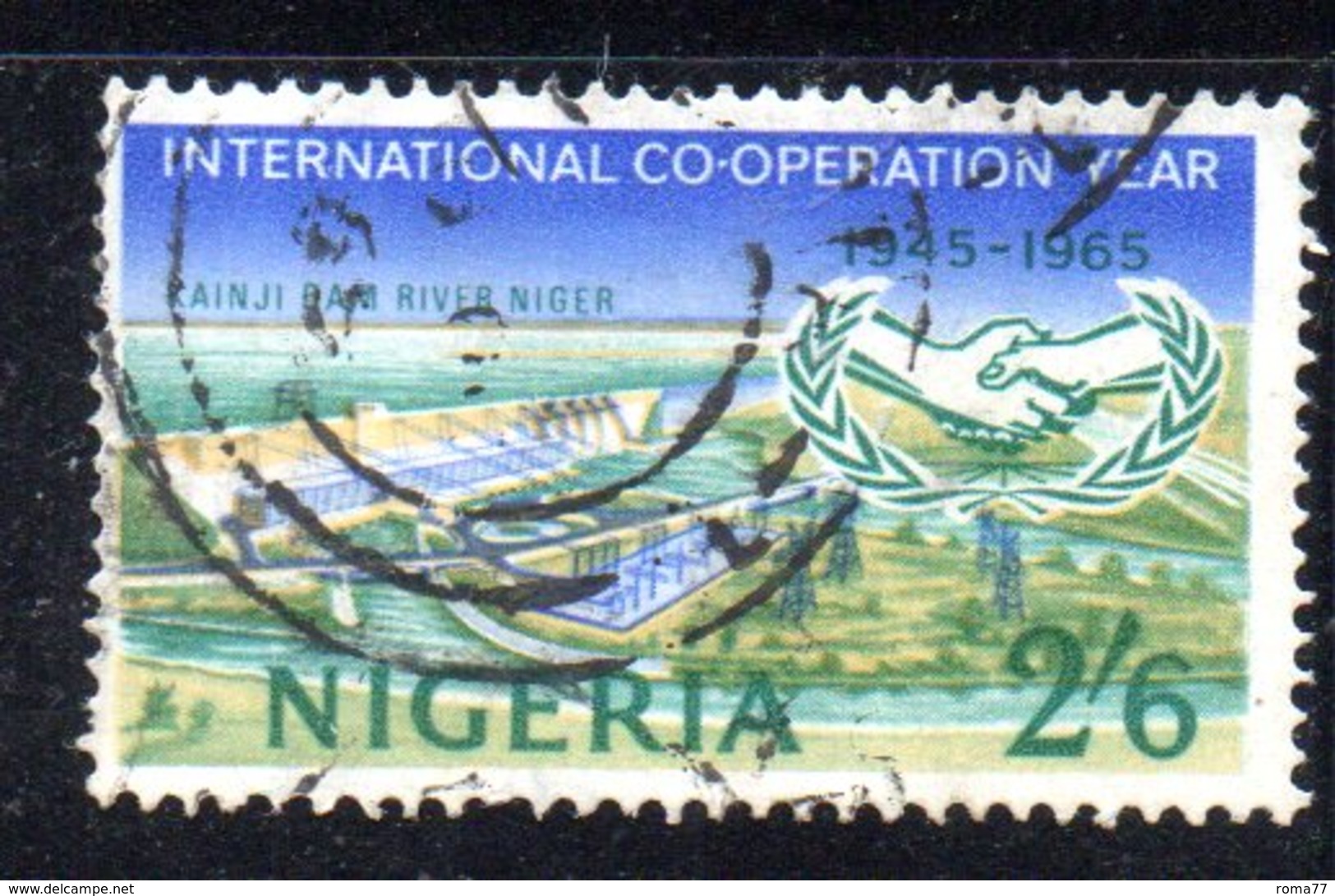 APR763A - NIGERIA 1965 , Yvert  N. 193  Usato (2380A). Cooperazione - Nigeria (1961-...)