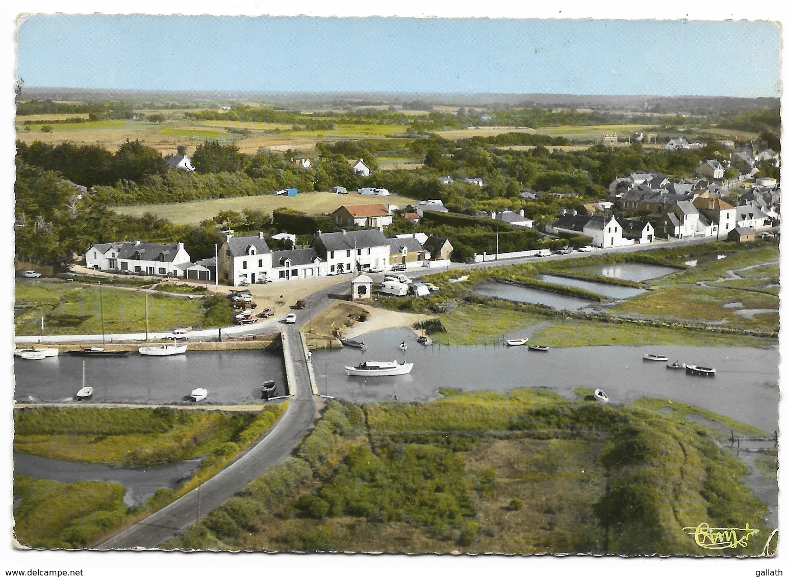 44-QUIMIAC-PLAGE-Vue Aérienne Kercabellec...1969 - Autres & Non Classés