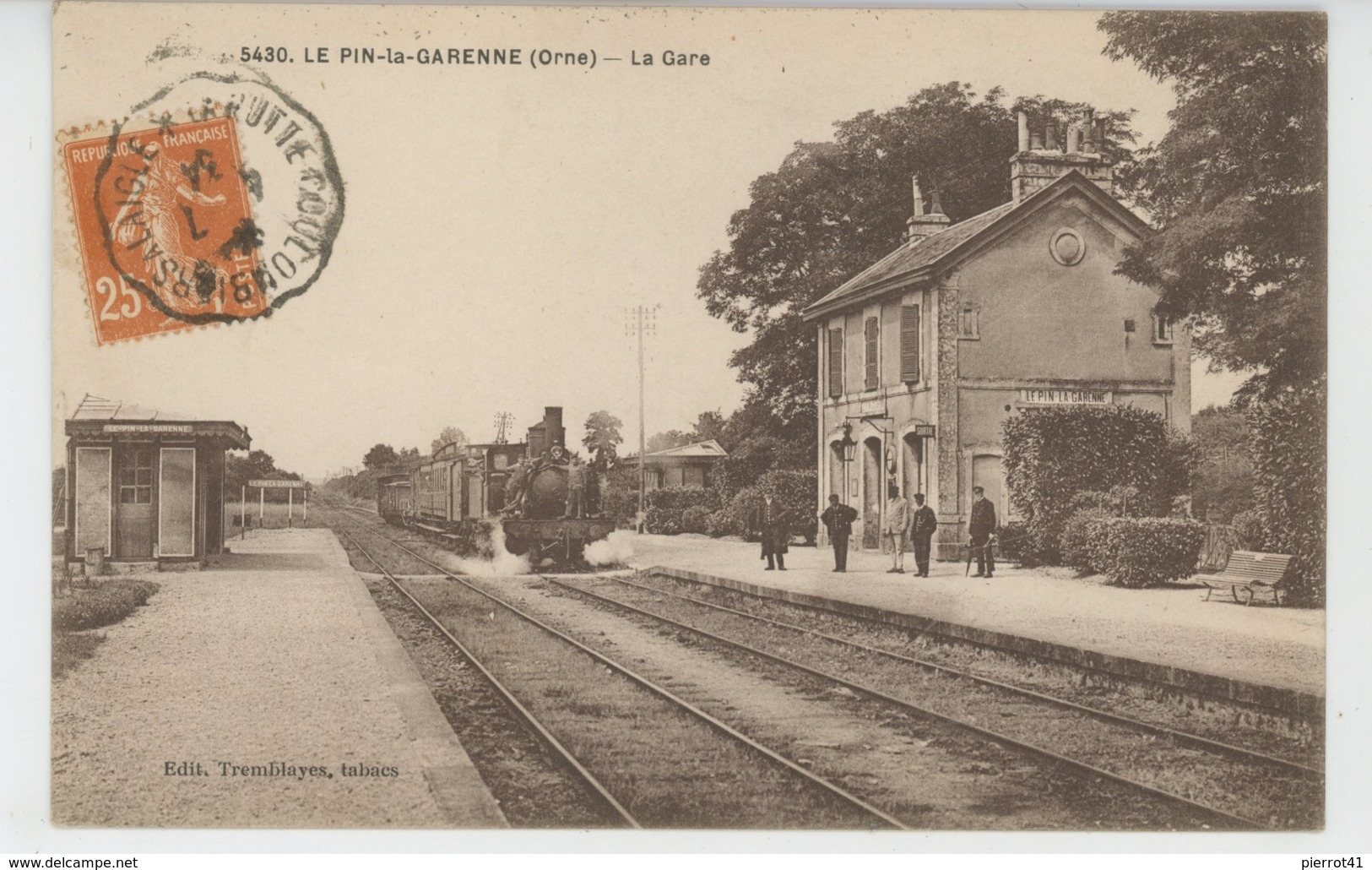 LE PIN LA GARENNE - La Gare (train ) - Autres & Non Classés