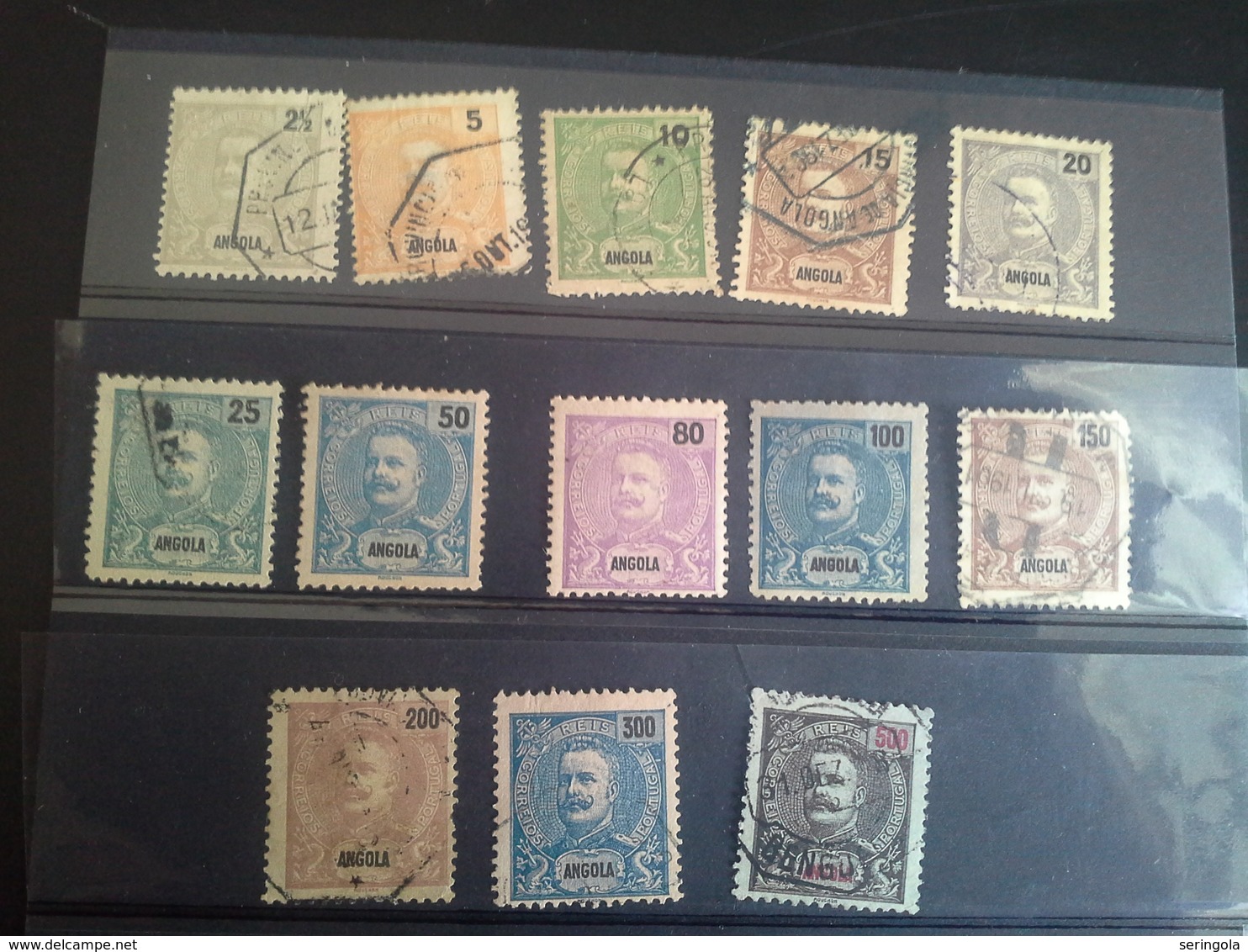 Lot Stamps Colonia ANGOLA  Portuguesa 1900 - Sammlungen (ohne Album)