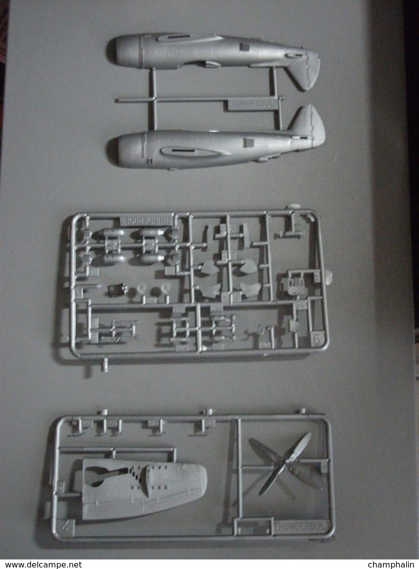 Maquette Plastique - Avion Republic P47 Thunderbolt Au 1/72 - Heller N°80267 - Aviones