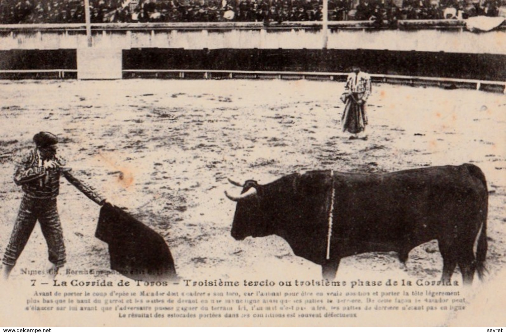 LA CORRIDA DE TOROS   - Troisième Tercio - Corridas