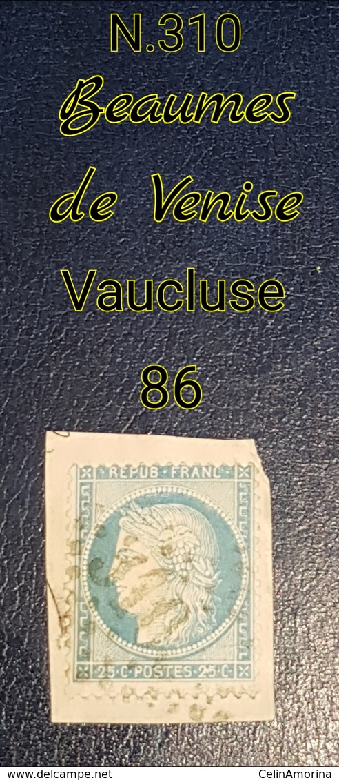 Timbre Cérès Defauts Y.T N.60 Type I  1871 - 1871-1875 Cérès