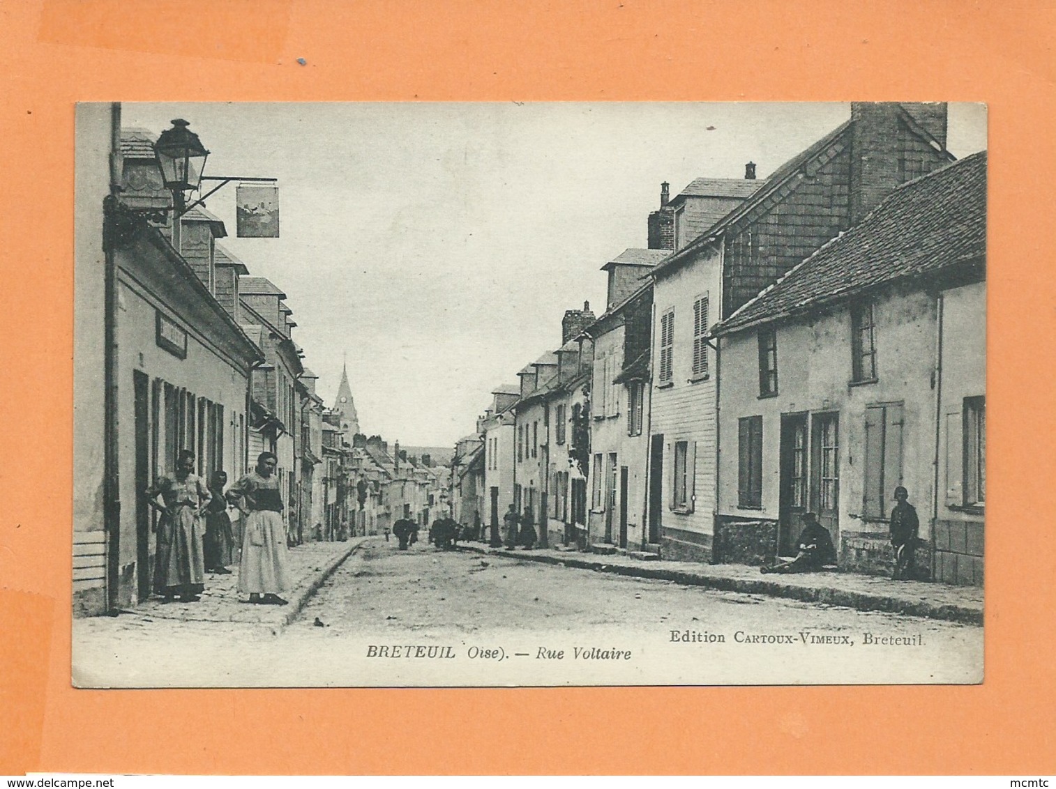 CPA  - Breteuil  -(Oise) - Rue Voltaire - Breteuil