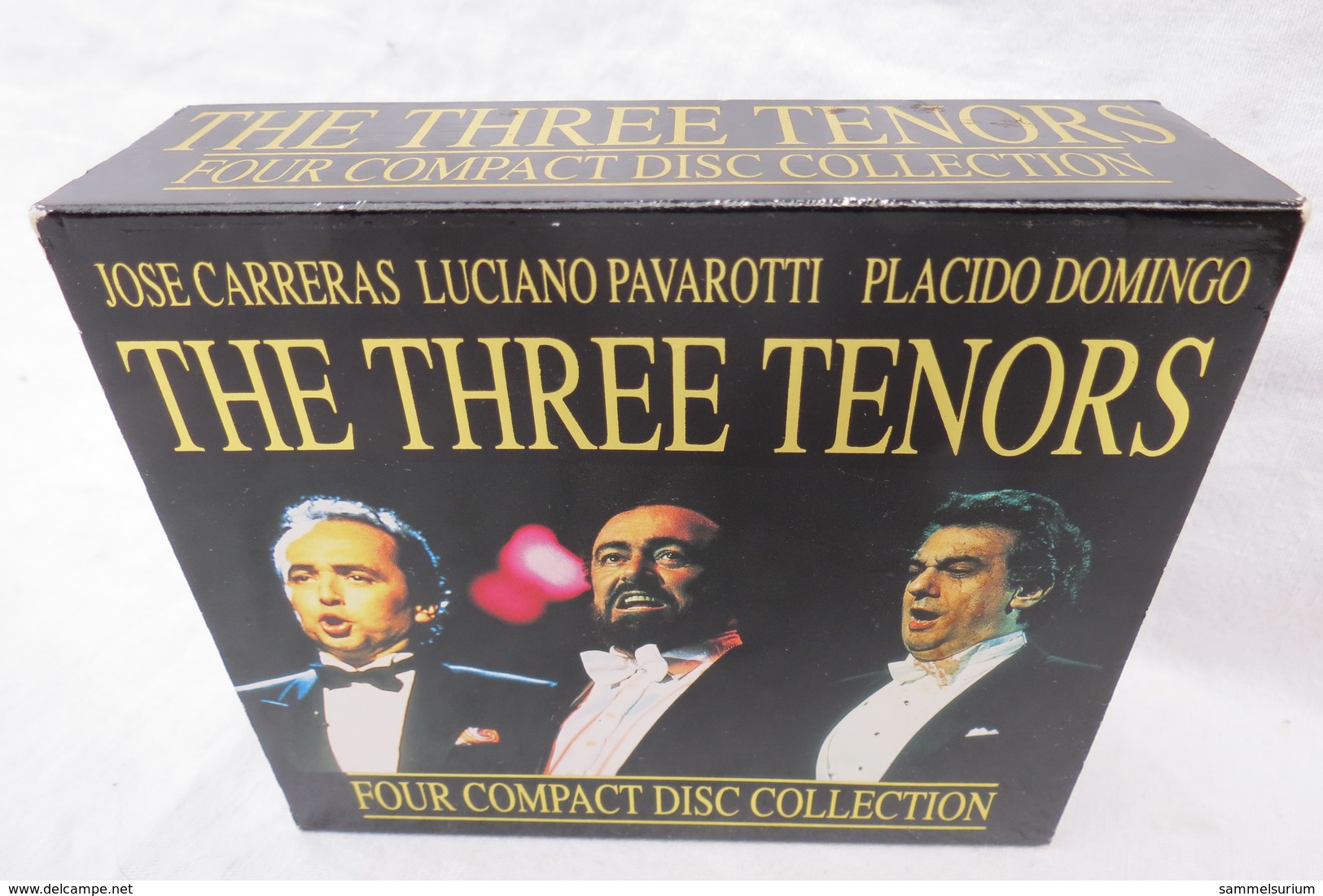 4 CDs "The Three Tenors" Jose Carreras, Luciano Pavarotti, Placido Domingo - Opere