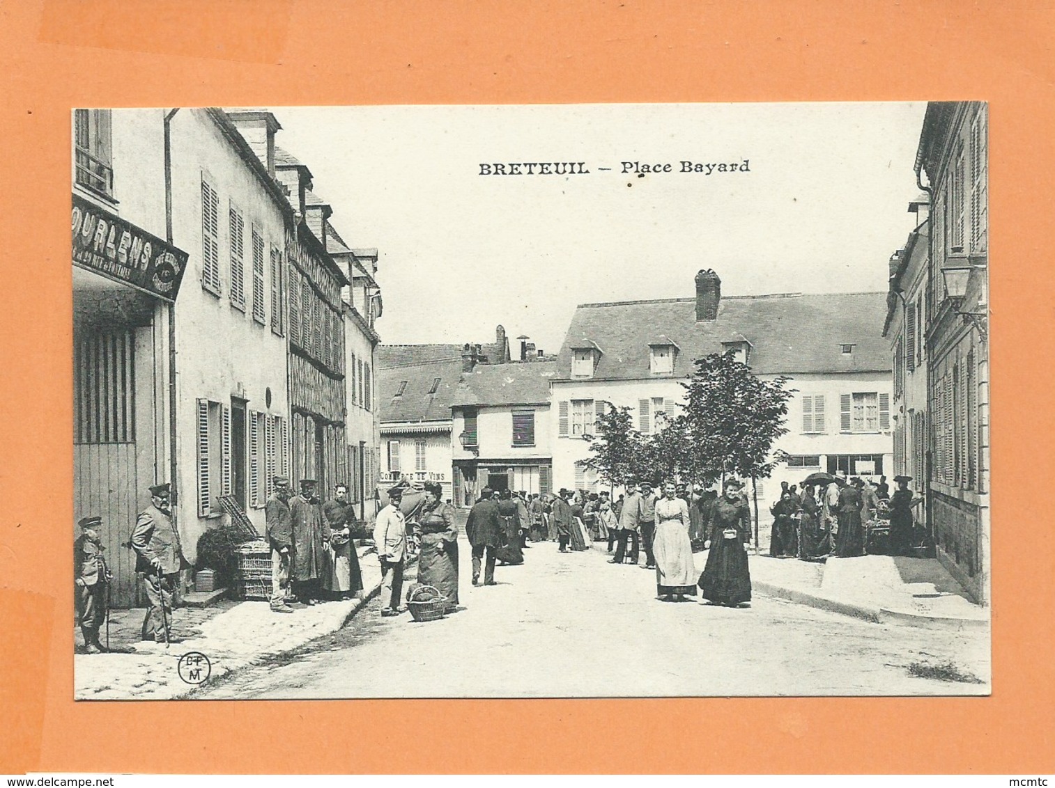 CPA  - Breteuil  - Place Bayard - Breteuil