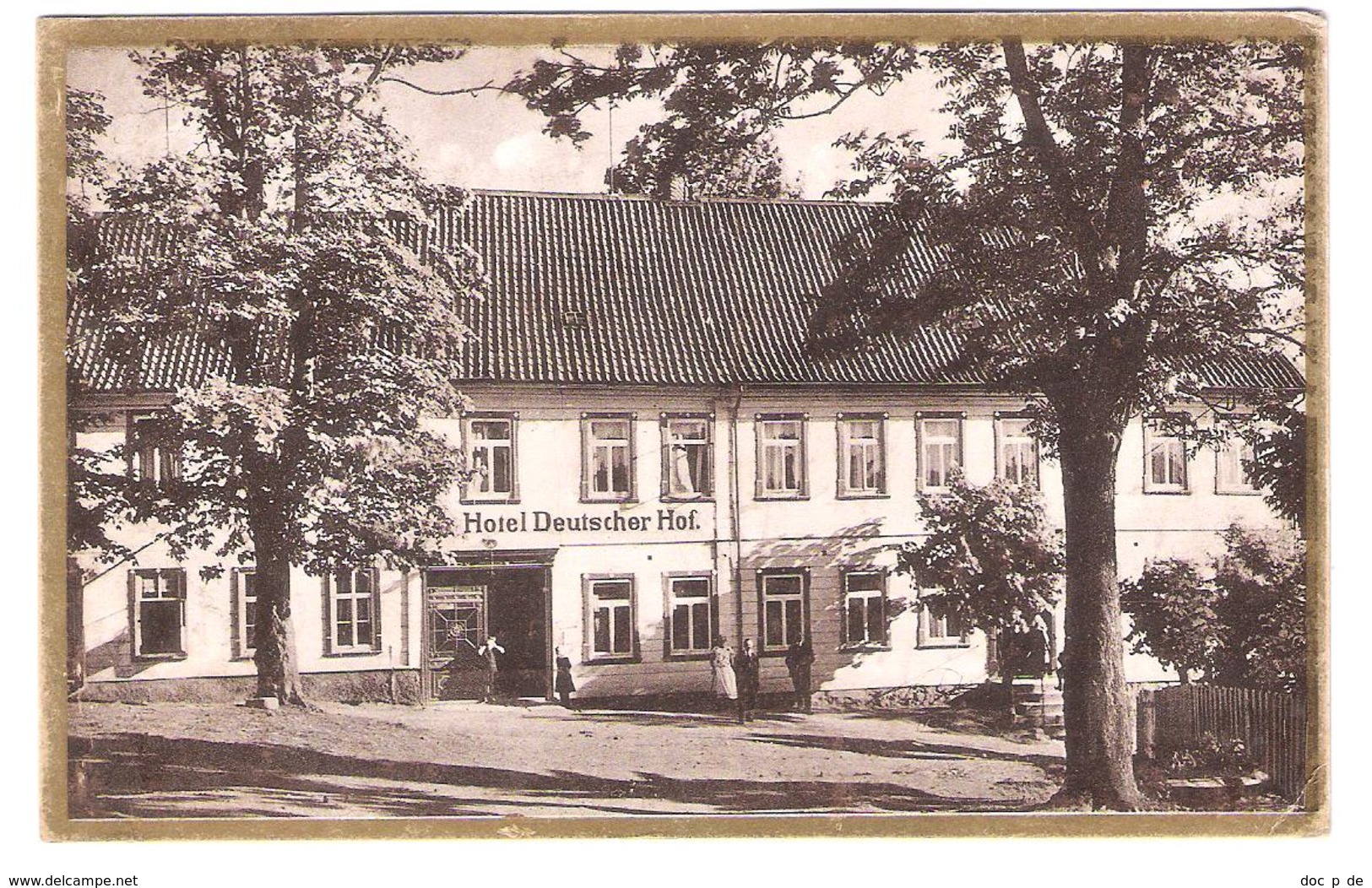 Deutschland St. Andreasberg - Hotel Deutscher Hof - Alte Ansicht 1925 - St. Andreasberg