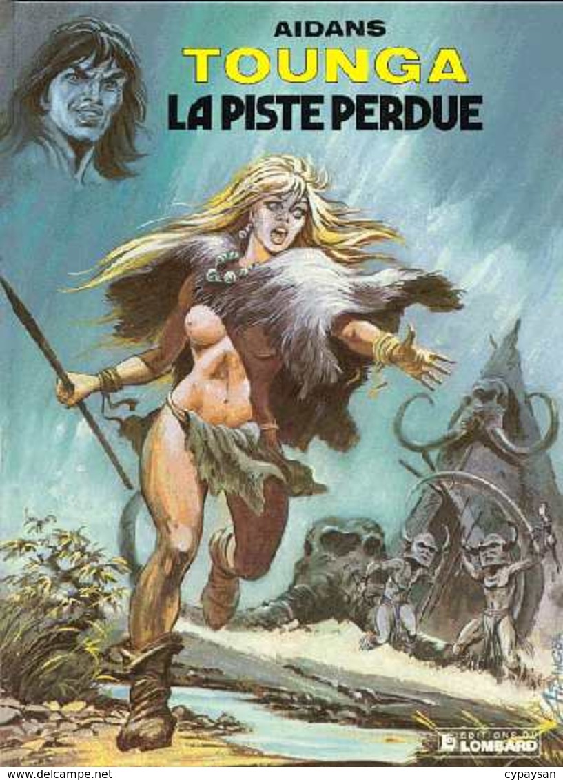 TOUNGA T 13 La Piste Perdue EO BE LOMBARD 09/1984 Aidans, Edouard (BI1) - Editions Originales (langue Française)