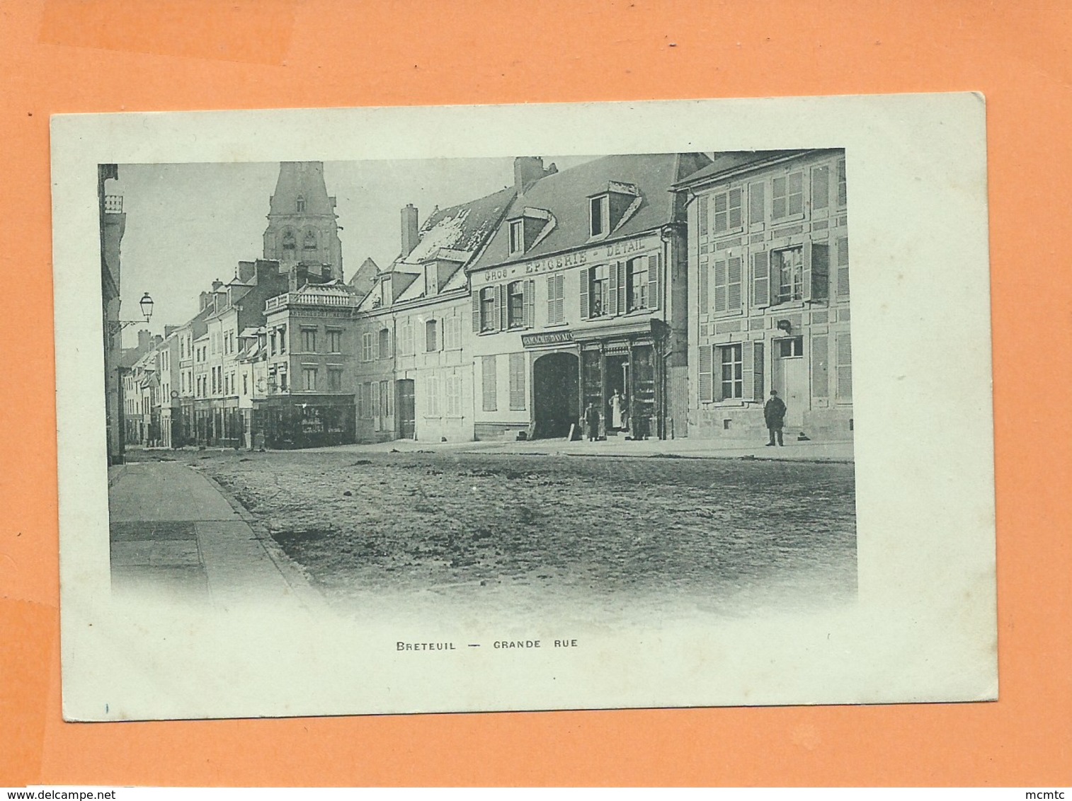 CPA  - Breteuil   - Grande Rue - Breteuil