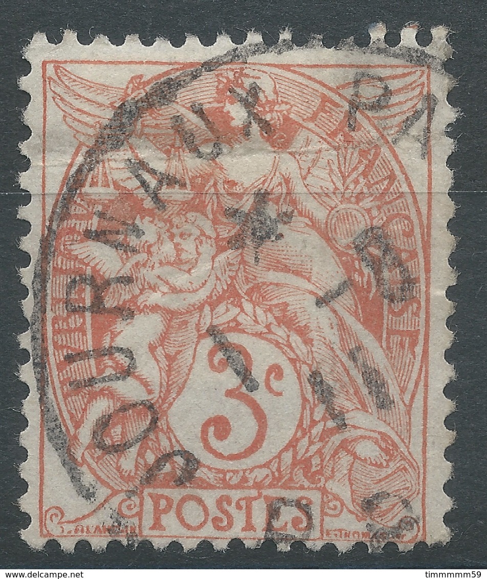 Lot N°48763  N°109, Oblit Cachet à Date Des JOURNAUX PARIS PP - 1900-29 Blanc