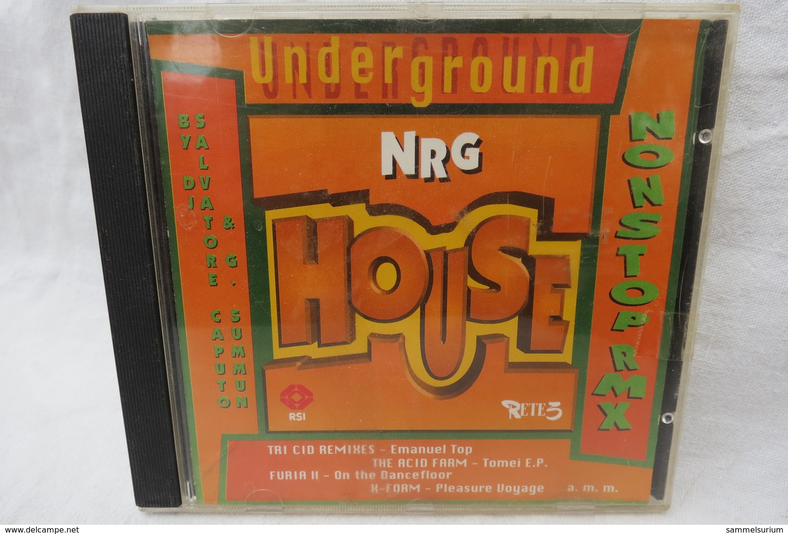 CD "NRG" Underground House - Dance, Techno & House