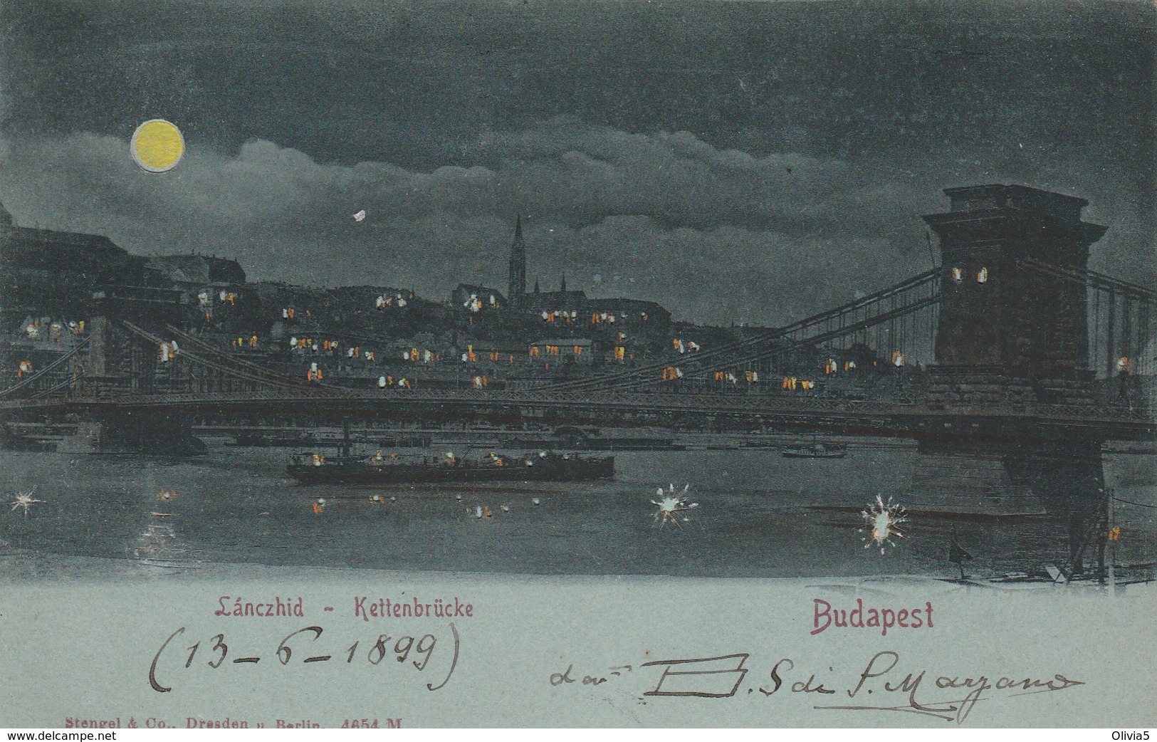 BUDAPEST - LANCZHID - KETTENBRUCKE (CONTROLUCE) - Ungheria