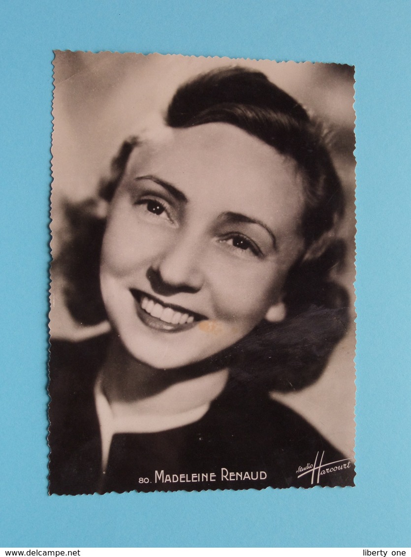 MADELEINE RENAUD ( Studio Harcourt / 80 - S.E.R.P. ) Anno 19?? ( See / Voir / Zie > Photo ) ! - Femmes Célèbres