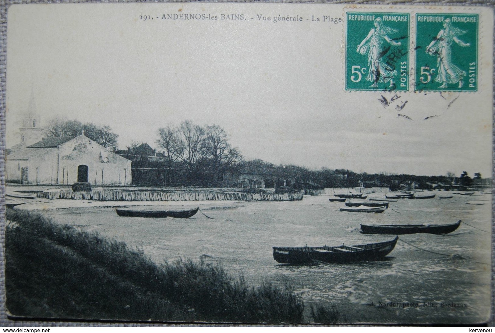 191 ANDERNOS LES BAINS Vue Generale La Plage - Andernos-les-Bains