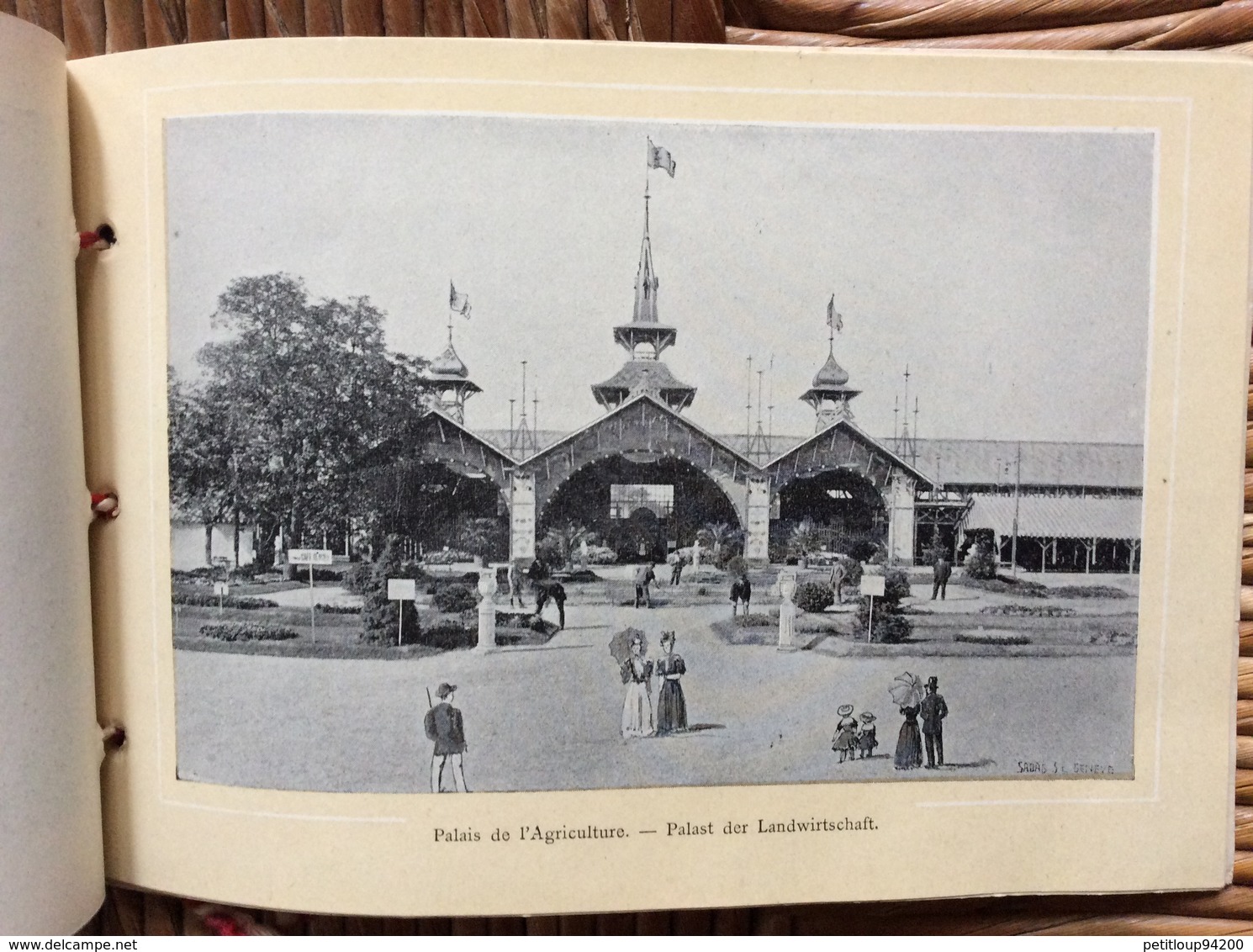 ALBUM 14 ESTAMPES  Exposition Nationale Suisse  GENÈVE 1896 Sadag Editeur  GENEVE