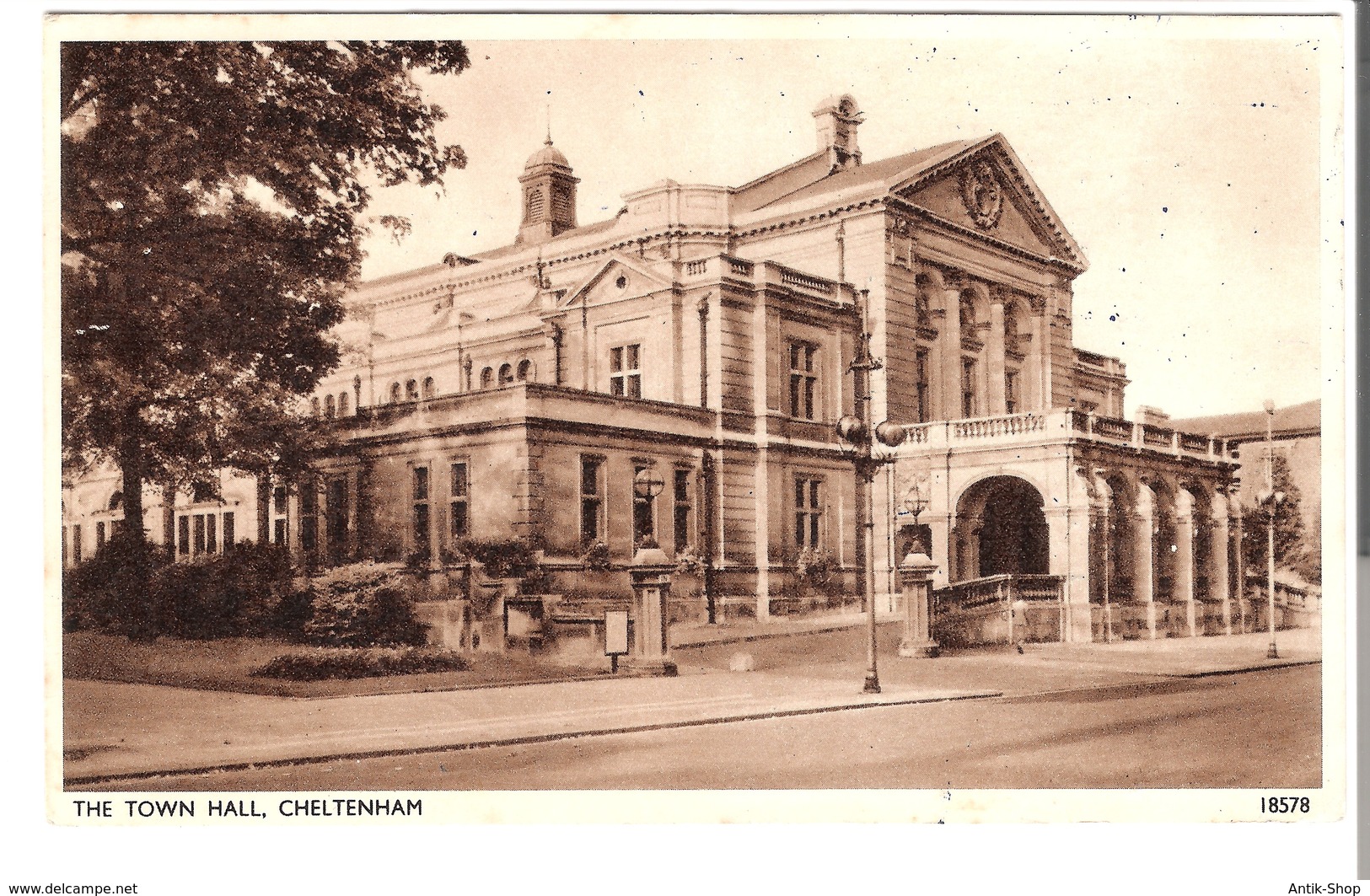 The Town Hall, Cheltenham V. 1952 (3307) - Cheltenham