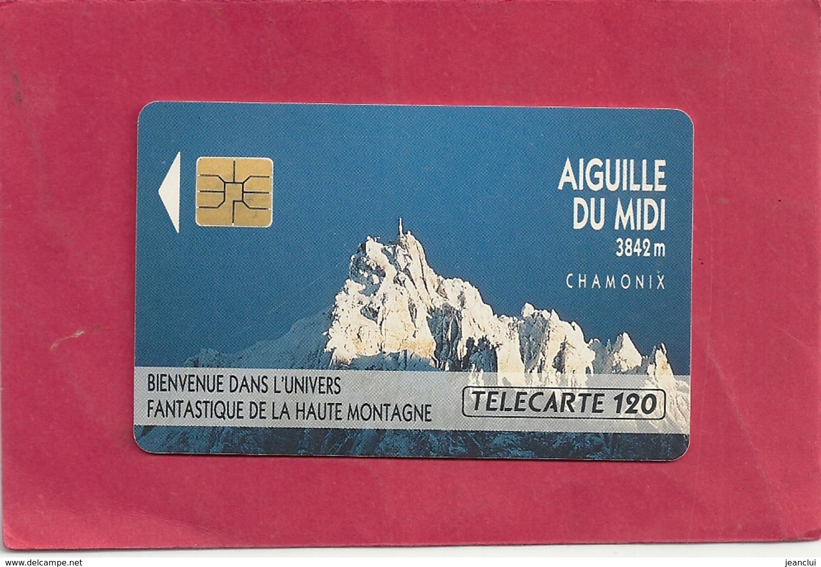 F158 . AIGUILLE DU MIDI   .120 U .   . COTE 30 € - 1991