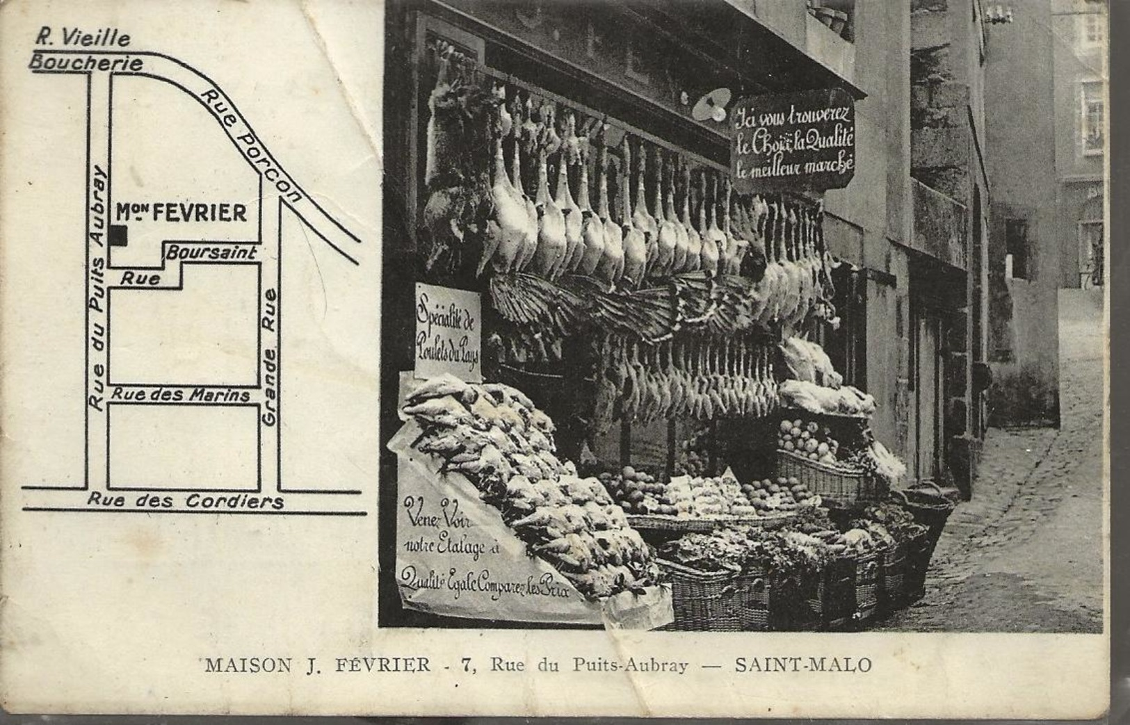 Saint- Malo--Maison Jean Fevrier 7 Rue Du Puy A - Saint Malo