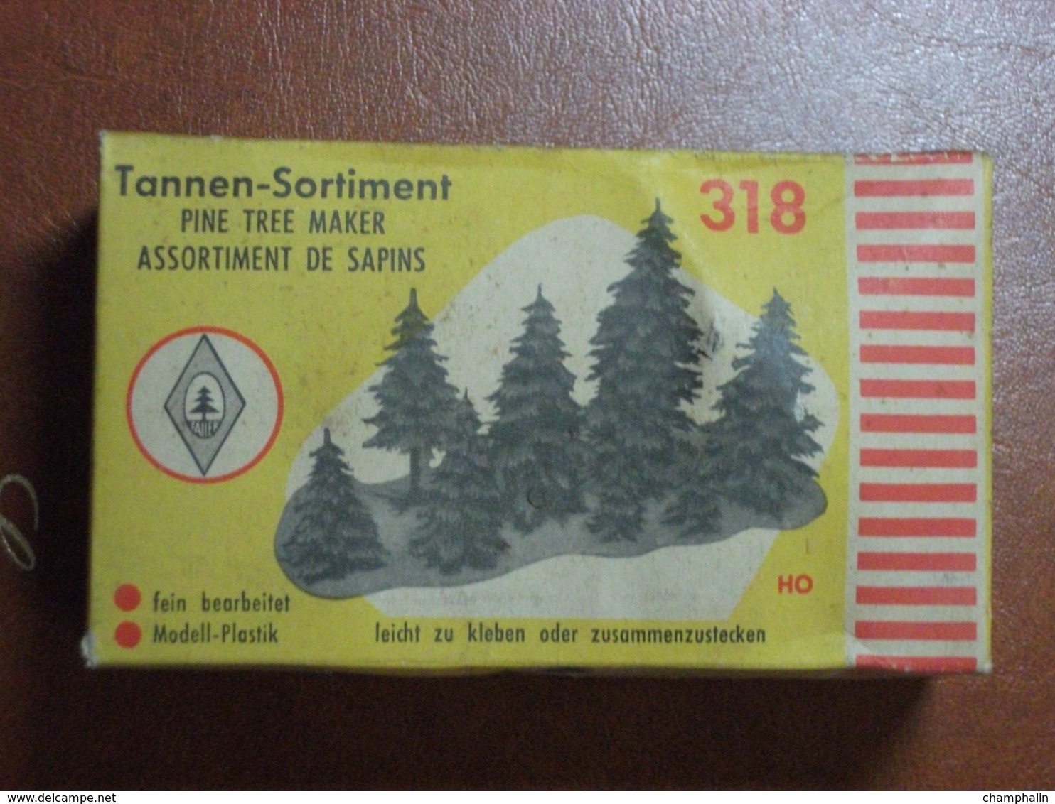 Décor Pour Train électrique - Assortiment De Sapins - Tannen-Sortiment - Faller HO N°318 - Décors