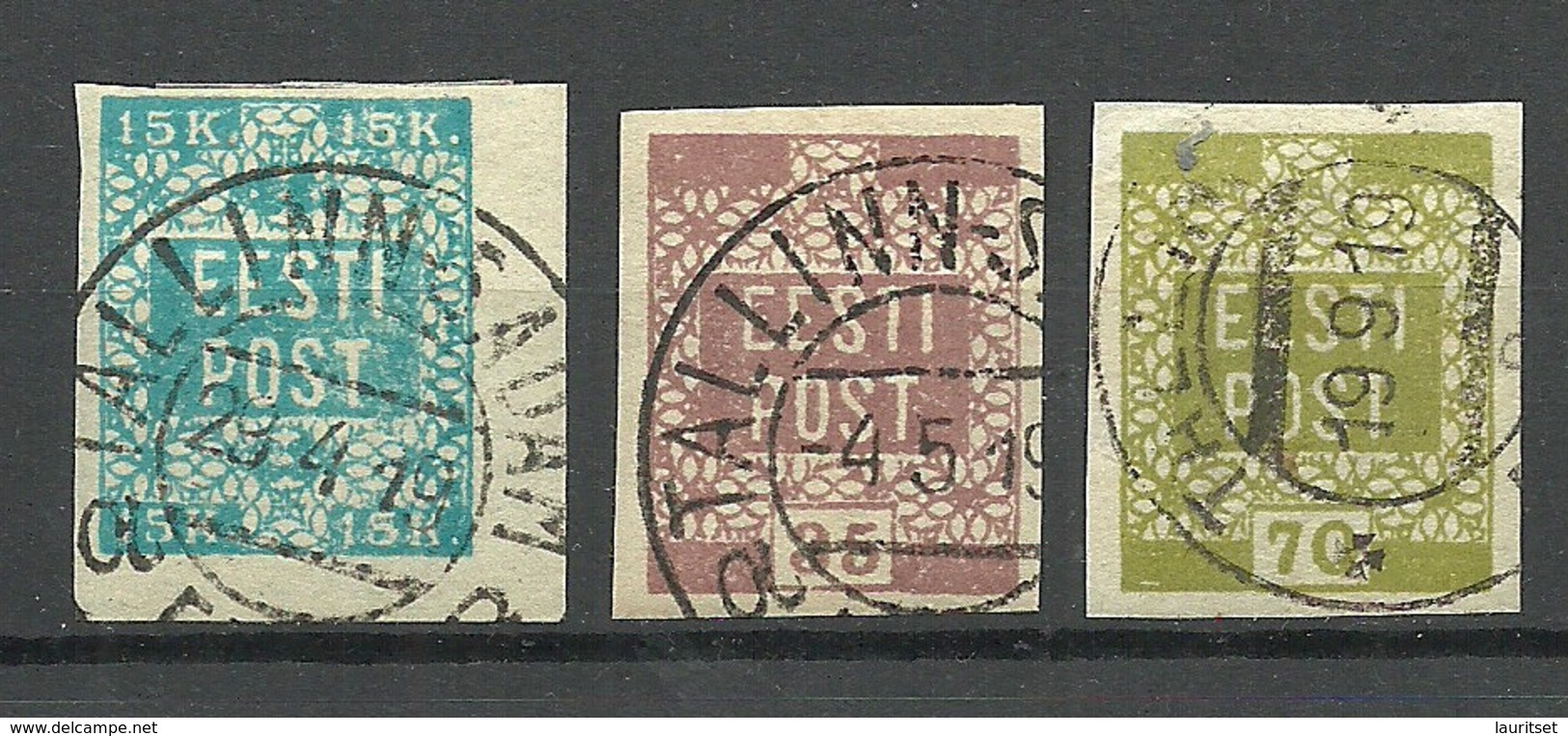 ESTLAND ESTONIA 1918/1919 Michel 2 - 4 O - Estonia