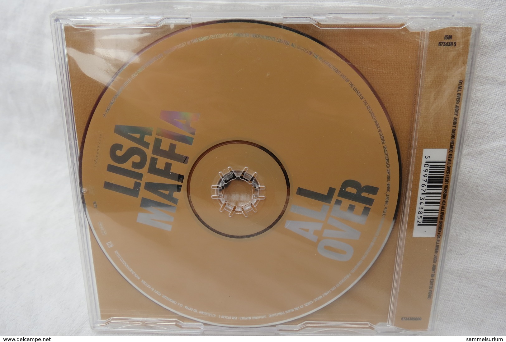 CD "Lisa Maffia" All Over (ungespielt Und Original Eingeschweißt) - Dance, Techno & House
