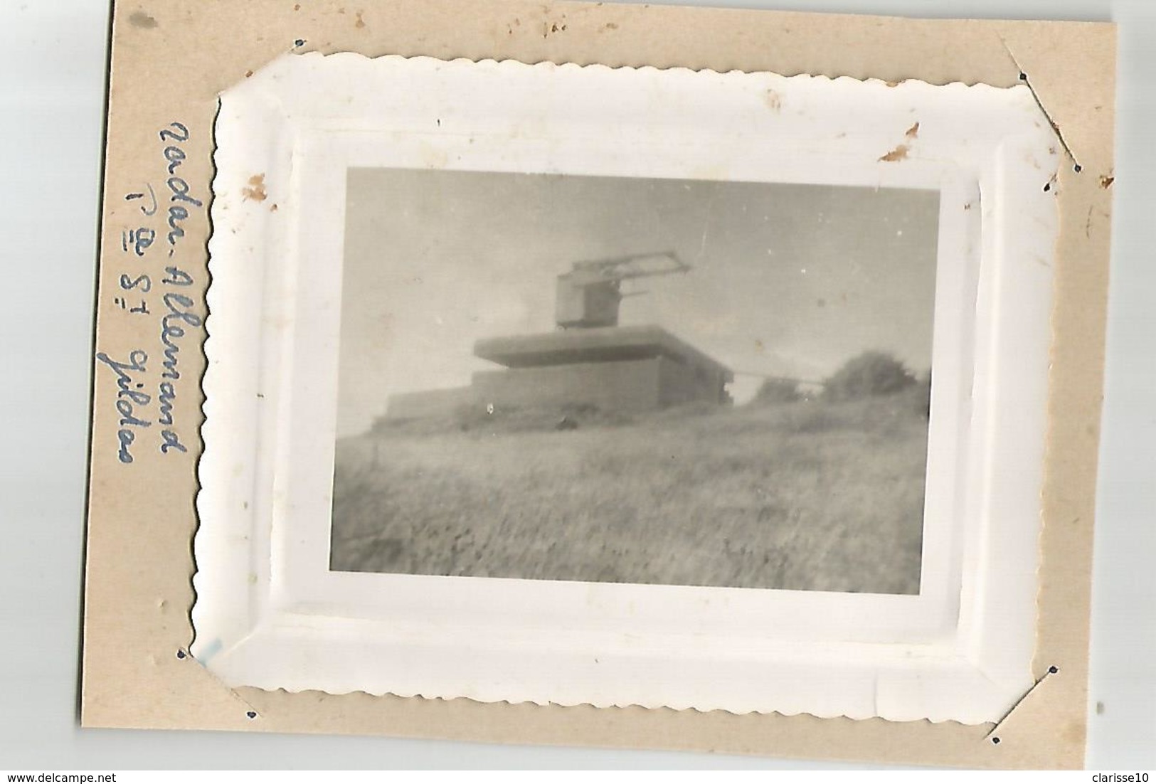 44 Prefailles Photo Militaire Radar Allemand A La Pointe Saint Gildas  1947 - Préfailles