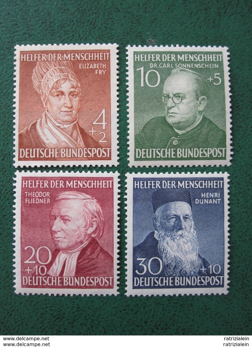 Bund  Mi 156 - 59 **   Postfrisch  ,  Einwandfrei - Ungebraucht