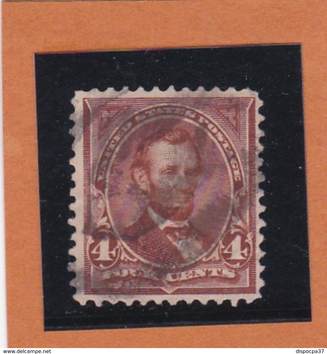 Etats-Unis  N° 100 + Fleurons  -  1894  -  A.  JACKSON - Oblitérés - Usati